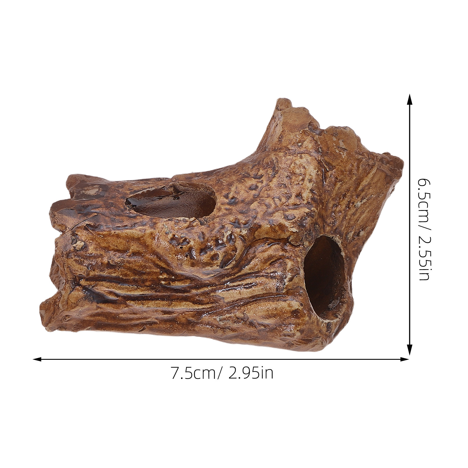 2 Pcs Fish Tank Aquarium Hide  - огляд і ціна Hide Cave Ceramic
