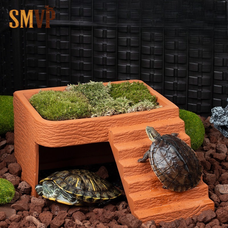 Aquarium Turtle Basking Platfo - огляд і ціна Hide Cave Ceramic