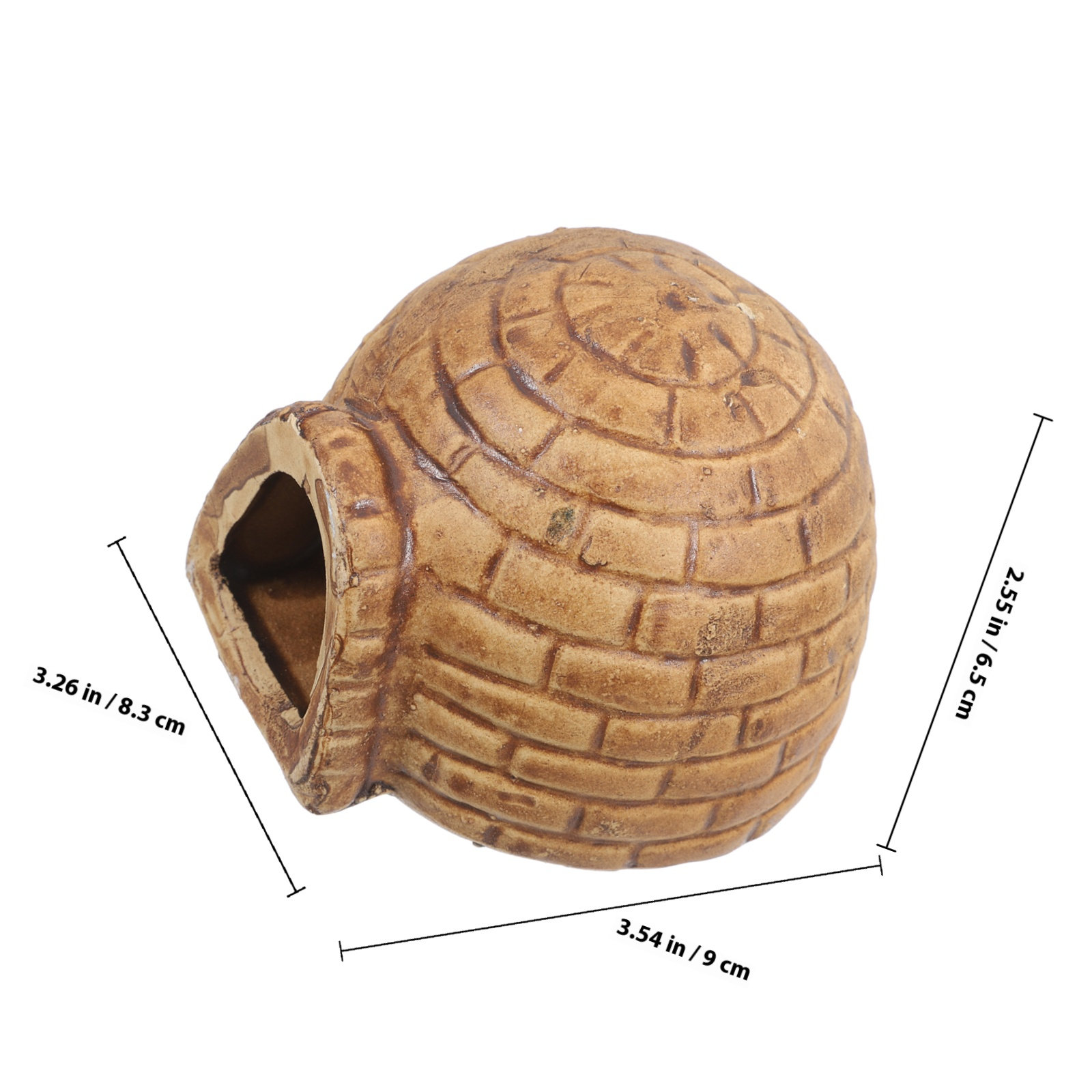 Premium Ceramic Aquarium Hideo - огляд і ціна Hide Cave Ceramic