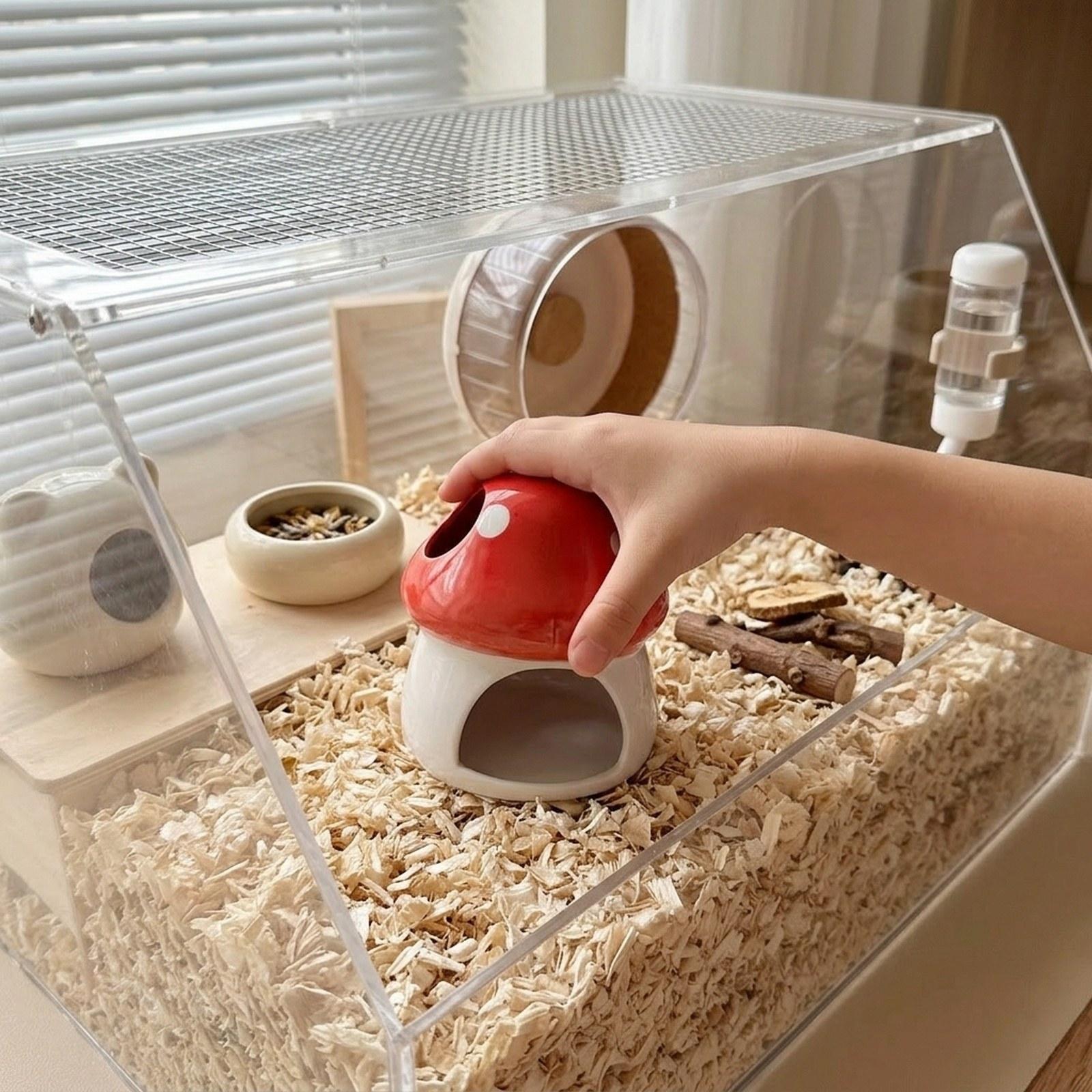 Ceramic Hamster House Cave Hab - огляд і ціна Hide Cave Ceramic