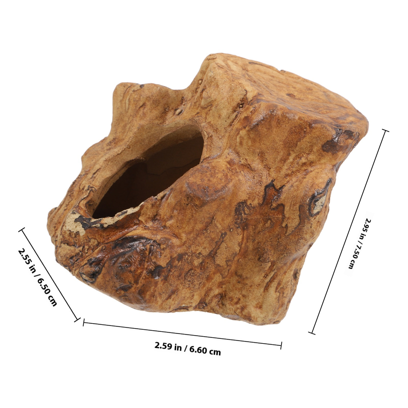 Natural Look Ceramic Fish Tank - огляд і ціна Hide Cave Ceramic